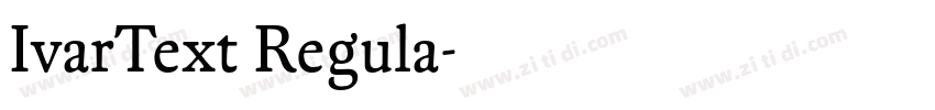 IvarText Regula字体转换 IvarText Regula字体转换